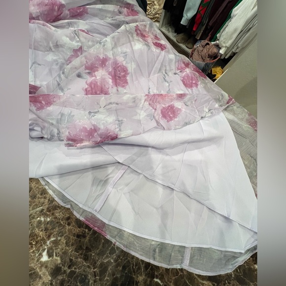 NWT STORIA Double Take Midi Dress - Lavender- Size Small - Picture 10 of 12